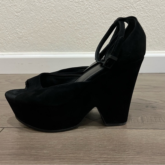 Celine black block platform heels Sz.38 - Picture 3 of 11